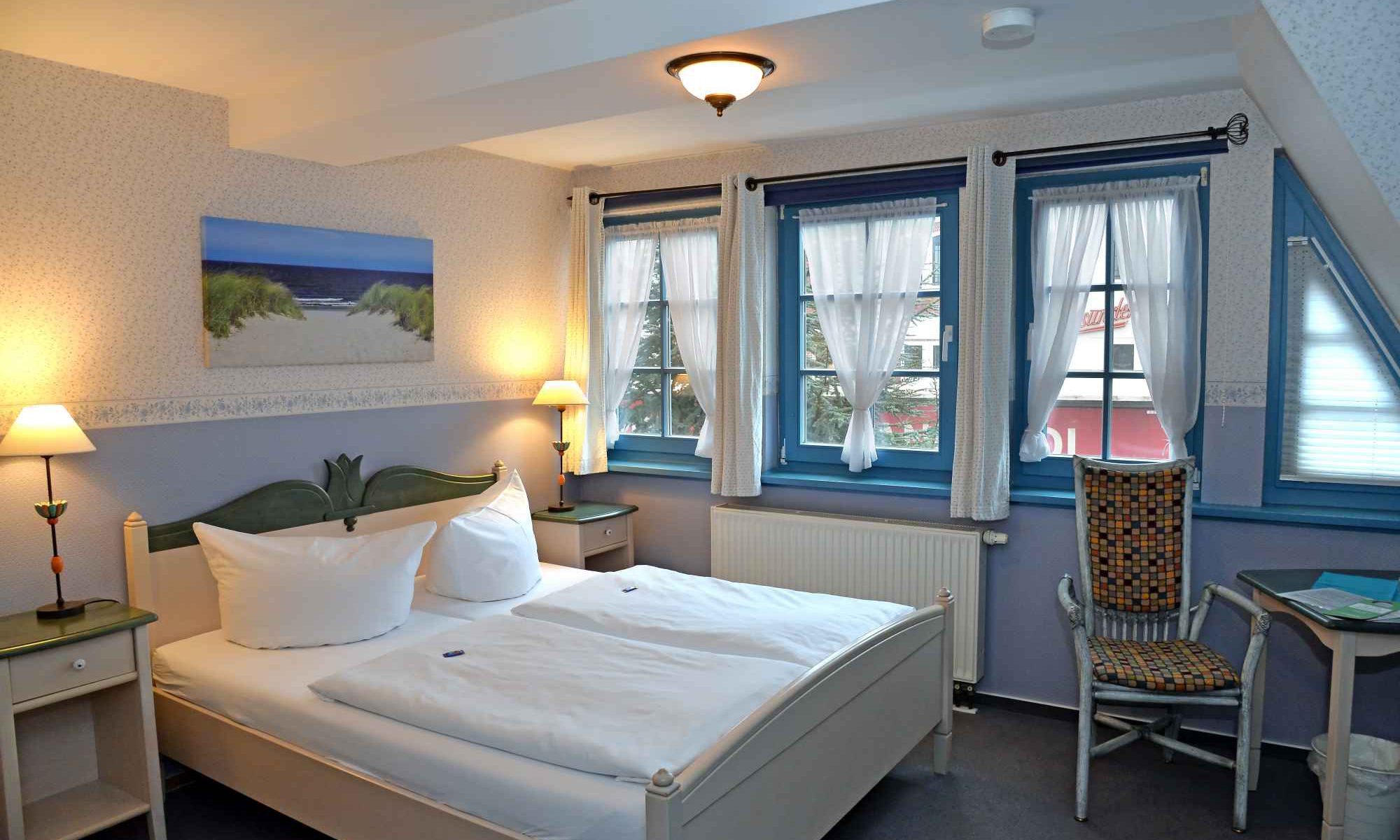 Zimmer in der Pension Stralsund